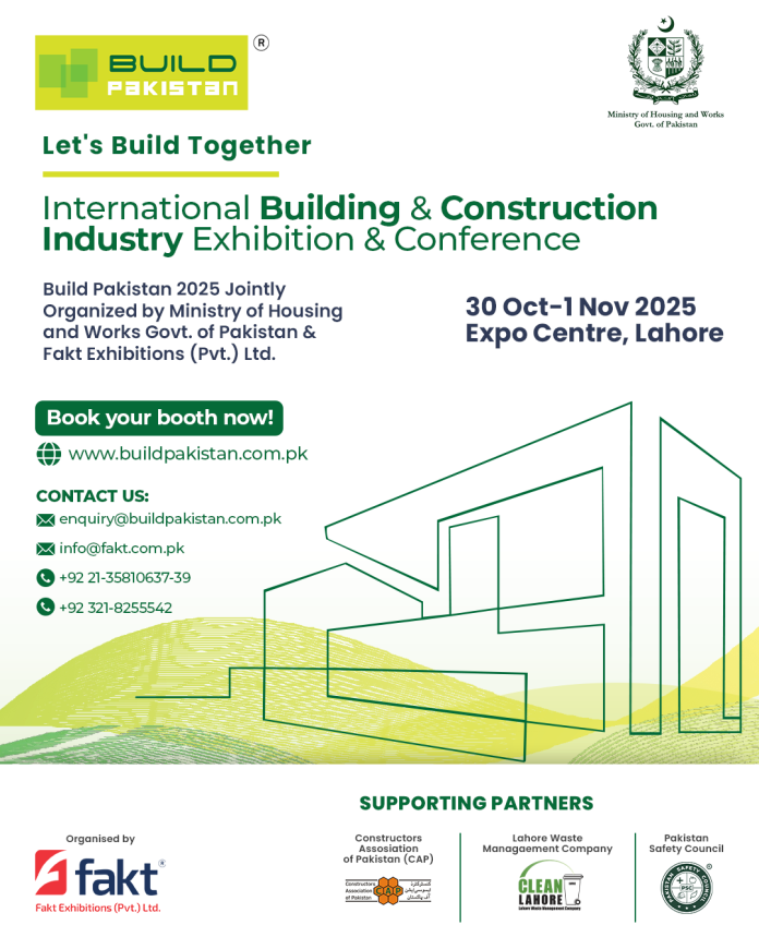 How Exhibiting at Build Pakistan 2025 Could Be Your Biggest Growth Move: Book Your Space Today!