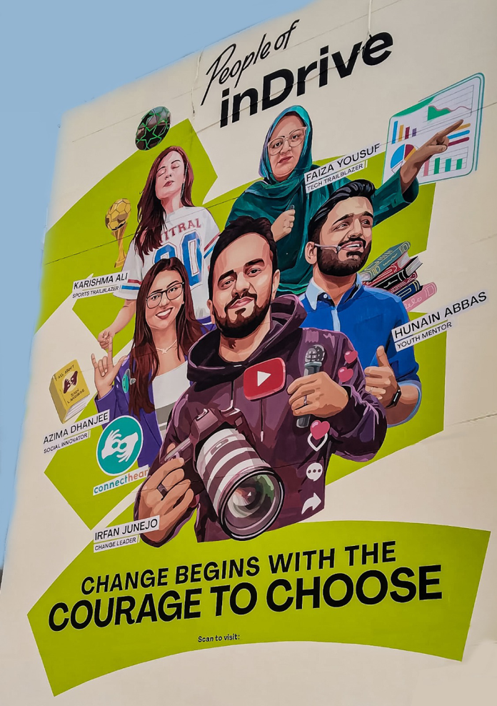inDrive Launches ‘People of inDrive’ Mural, A Tribute to Pakistan’s Changemakers