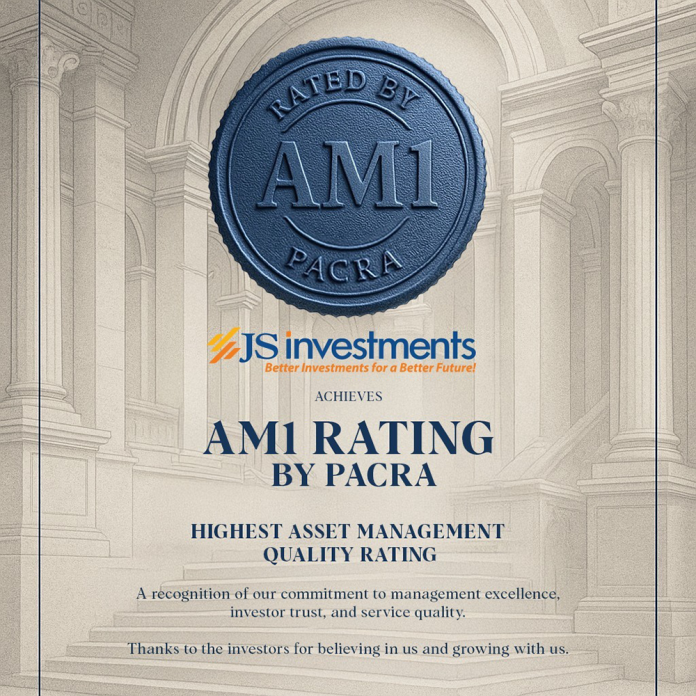 PACRA Upgrades JS Investments to AM1 (Stable) — Pakistan’s Highest Asset Manager Quality Rating