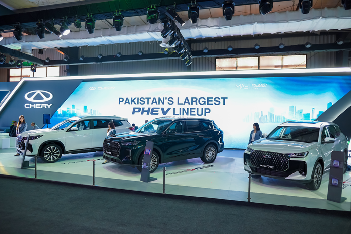 Master Chery Unveils Pakistan’s Largest Super PHEV Lineup at PAPS 2025 
