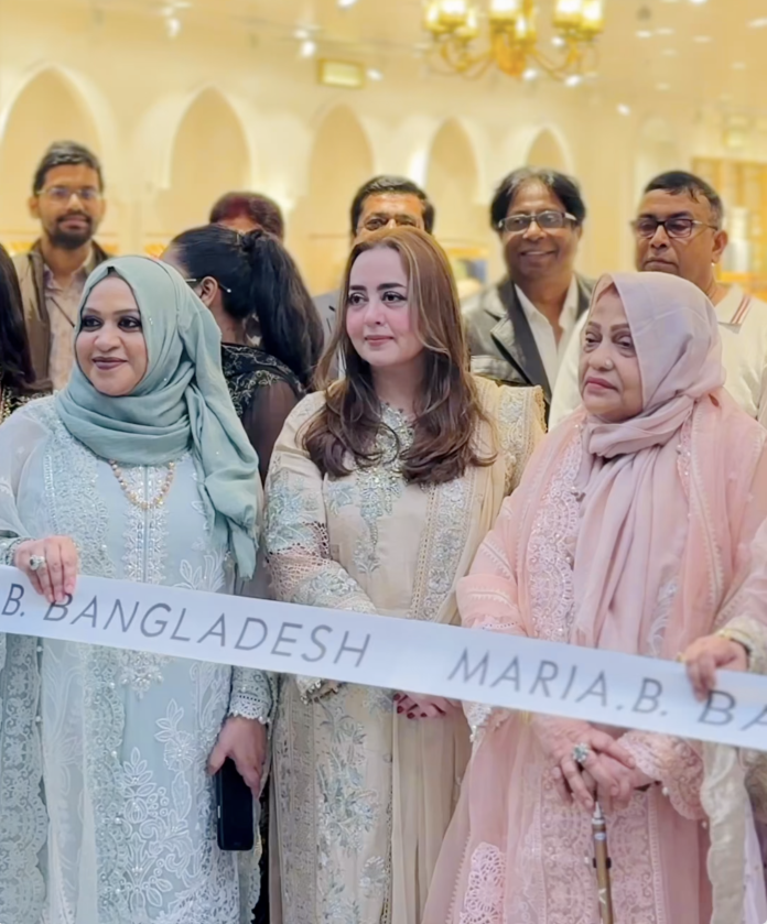 MARIA.B Makes History with Grand Debut in Bangladesh