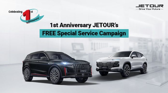 Jetour Celebrates 1st Anniversary with Nationwide Free Special Service Campaign