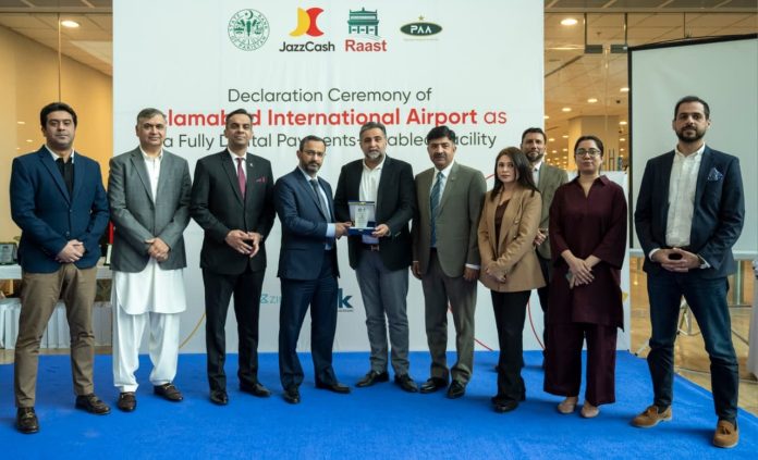 JazzCash Recognized for Leading Islamabad International Airport’s Transition to a Fully Cashless Facility