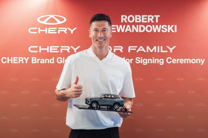 Chery Master Pakistan Celebrates Robert Lewandowski’s Appointment as Chery Brand Global Ambassador