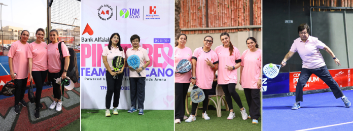 Bank Alfalah Legends Arena to Promote Breast Cancer Awareness Through Padel Tournament