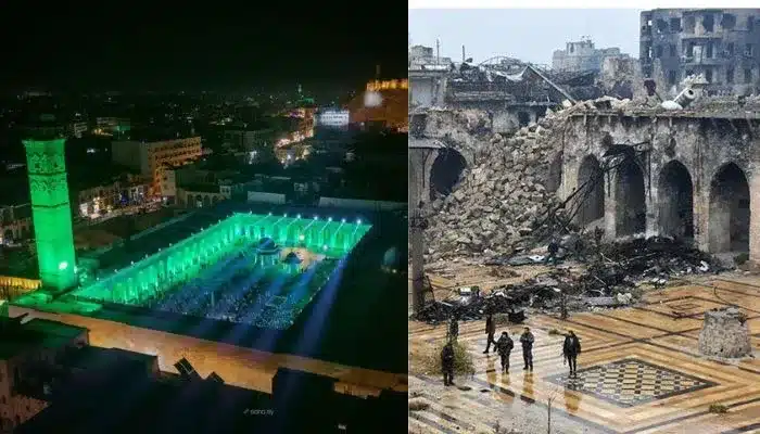 Aleppo's 12th-Century Great Umayyad Mosque Reopens After Restoration